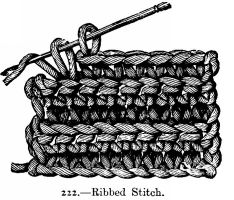Ribbed Stitch.