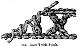 Cross Treble Stitch.