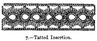 Tatted Insertion