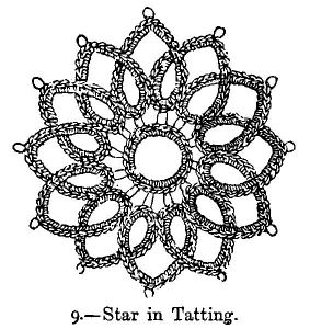 Star in Tatting