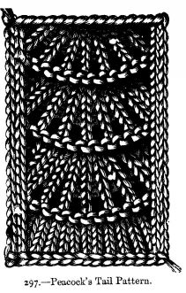 Peacock's Tail Pattern