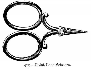 Point Lace Scissors