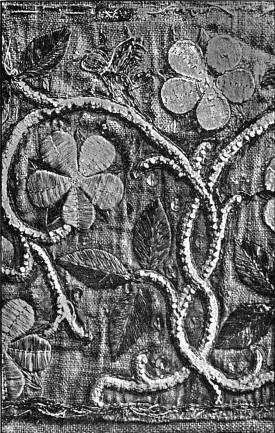 67. RAISED WORK SHOWING UNDERLAY